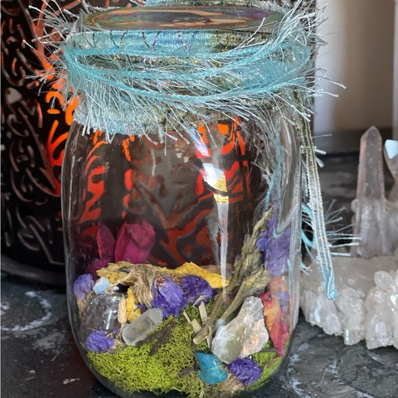 Blue Mixed Media Art - Picture 6 of 7